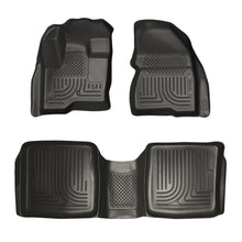 Load image into Gallery viewer, Husky Liners 09-12 Ford Flex/10-12 Lincoln MKT WeatherBeater Combo Black Floor Liners