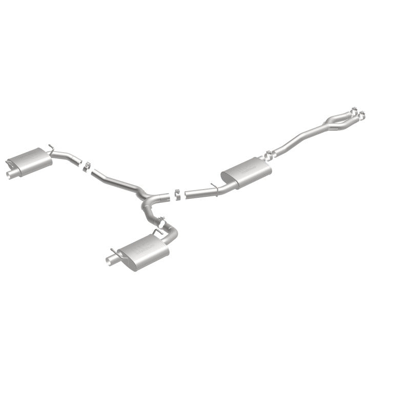 MagnaFlow Cat-Back SS Salida trasera doble dividida 2015 Dodge Charger/Chrysler 300C 3.6L V6 (usa puntas OEM)