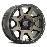 ICON Rebound 18x9 5x150 25mm Offset 6in BS 110.1mm Rueda de bronce de diámetro