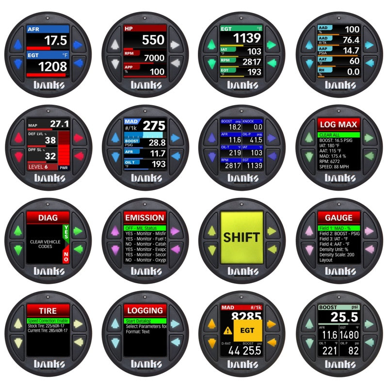 Banks Power 17-19 Ford F250/F350 6.7L Power Stroke Derringer Tuner (Gen 2) con Super Gauge