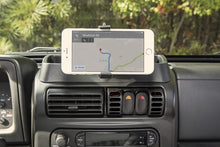 Load image into Gallery viewer, Rugged Ridge Dash Multi-Mount W/Phone Holder 97-06 Jeep Wrangler