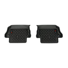 Cargar imagen en el visor de la galería, Rugged Ridge Floor Liner Kit Black F/R 18-20 Jeep Wrangler JL 2Dr