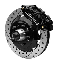 Load image into Gallery viewer, Wilwood Superlite 6R Front Brake Kit for 63-87 Chevy C10 Prospindle 13.06 in Diameter Black Calipers