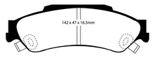 Cargar imagen en el visor de la galería, EBC 98-05 Chevrolet Blazer 4.3 2WD Pastillas de freno traseras Greenstuff
