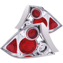 Cargar imagen en el visor de la galería, ANZO 2001-2003 Honda Civic luces traseras cromadas con halo