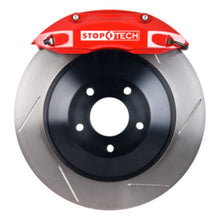 Cargar imagen en el visor de la galería, StopTech 05-14 Ford Mustang GT BBK Front ST-40 Red Calipers 1pc 355x32 Slotted Rotors