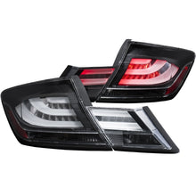 Cargar imagen en el visor de la galería, ANZO 2013-2015 Honda Civic luces traseras LED negras