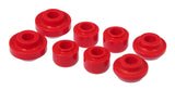 Prothane 86-95 Ford Taurus Bujes de brazo de puntal delantero - Rojo