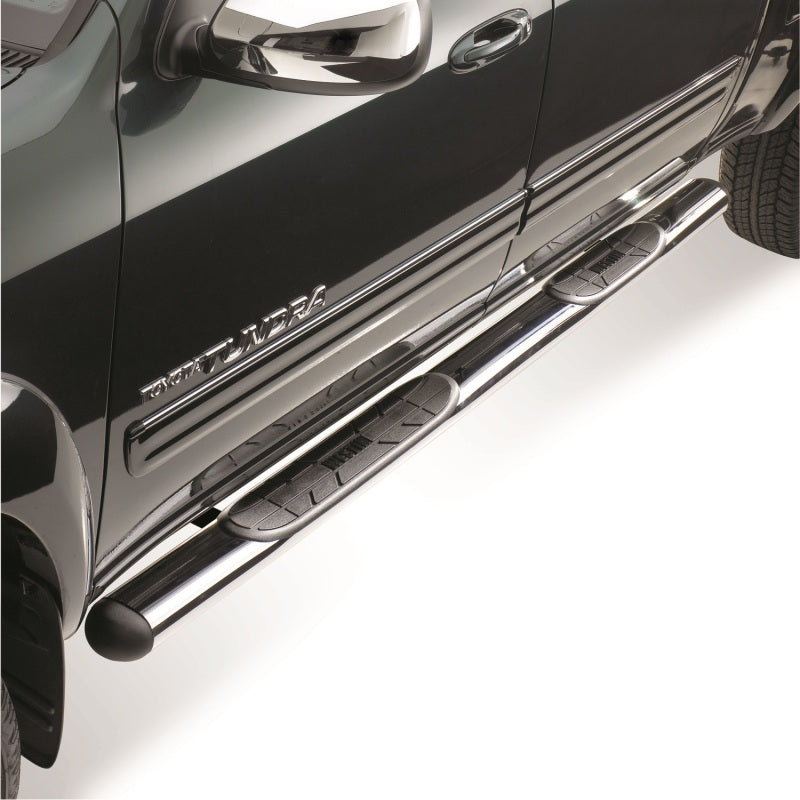 Westin 1999-2006 Toyota Tundra 4dr Ext Cab Premier Oval Nerf Kit de montaje de barra de paso - Negro