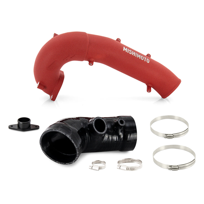 Mishimoto 2017+ Honda Civic Type-R Kit de actualización de tubo de entrada - Rojo