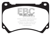Cargar imagen en el visor de la galería, EBC 11+ Hyundai Equus 4.6 Ultimax2 Front Brake Pads