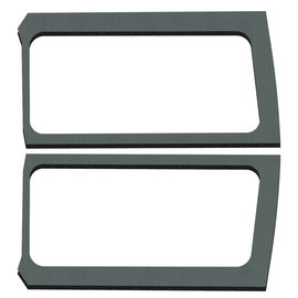 DEI 18-23 Jeep Wrangler JL Alfombrilla de 2 puertas para ventana lateral trasera - 2 piezas - Gris