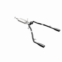 Cargar imagen en el visor de la galería, Magnaflow 09-15 Dodge Ram 1500 V8 Dual Spilt Rear Exit Black Stainless C/B Perf Exhaust