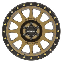 Cargar imagen en el visor de la galería, Method MR305 NV 18x9 0mm Offset 6x135 94mm CB Method Bronze/Black Street Loc Wheel