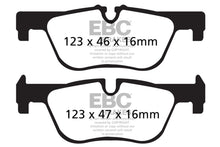 Cargar imagen en el visor de la galería, EBC 14+ BMW 228 Coupé 2.0 Turbo ATE pinzas Pastillas de freno traseras Redstuff