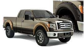 Bushwacker 09-14 Ford F-150 Styleside Max bolsillo estilo bengalas 4 piezas 67.0/78.8/97.4 pulgadas cama - negro