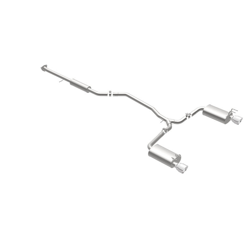 MagnaFlow Sys C/B 2015 Honda Accord 3.5L V6 2.5in SS Doble Parte Trasera Pulida Punta 4.5