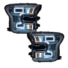 Cargar imagen en el visor de la galería, Oracle Ford F-150 15-17 LED Projector Headlight Halo Kit - White SEE WARRANTY