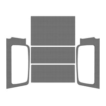 Cargar imagen en el visor de la galería, DEI 04-06 Jeep Wrangler LJ Unlimited Kit completo de revestimiento de techo - Gris