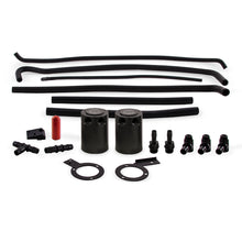 Cargar imagen en el visor de la galería, Mishimoto 08-14 Subaru STI Baffled Oil Catch Can Kit - Black