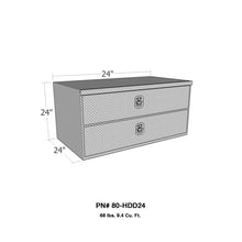 Cargar imagen en el visor de la galería, Westin/Brute HD Under Body 24in x 24in w/Top &amp; Bottom Drawers - Aluminum