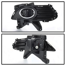 Cargar imagen en el visor de la galería, Spyder 13-16 Ford Fusion OEM Fog Lights w/Switch &amp; Cover - Clear (FL-FFUS13-C)
