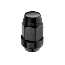 Cargar imagen en el visor de la galería, Tuerca hexagonal McGard (estilo abultado de asiento cónico) M14X1.5 / 22 mm Hex / 1.635 pulg. Longitud (Caja de 144) - Negro