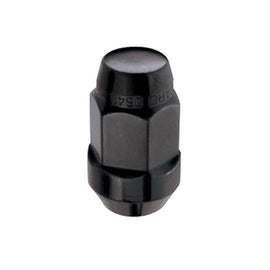 Tuerca hexagonal McGard (estilo abultado de asiento cónico) M14X1.5 / 22 mm Hex / 1.635 pulg. Longitud (Caja de 144) - Negro
