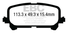 Cargar imagen en el visor de la galería, EBC 14+ Acura MDX 3.5 Ultimax2 Rear Brake Pads