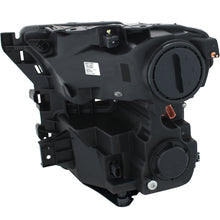 Cargar imagen en el visor de la galería, ANZO 2015-2016 Ford F-150 Faros delanteros proyectores con diseño estilo tablón cromados con ámbar