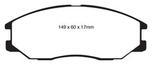 Cargar imagen en el visor de la galería, EBC 08-10 Kia Sorento 3.3 Pastillas de freno delanteras Greenstuff