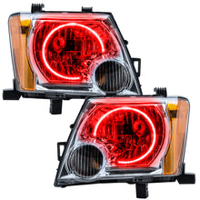 Cargar imagen en el visor de la galería, Oracle Lighting 05-14 Nissan Xterra Pre-Assembled LED Halo Headlights -Red SEE WARRANTY