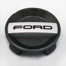 Load image into Gallery viewer, Ford Racing Ford Truck/SUV Black And Chrome Wheel Center Cap Kit
