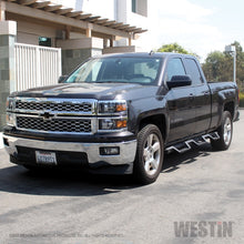 Cargar imagen en el visor de la galería, Westin 14-18 Chevrolet Silverado 1500 DC 6.5ft Bed HDX Drop W2W Nerf Step Bars - Tex. Blk