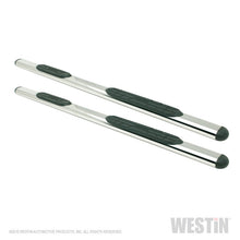 Cargar imagen en el visor de la galería, Westin Premier 4 Oval Nerf Step Bars 85 in - Stainless Steel