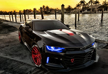 Cargar imagen en el visor de la galería, Oracle 16-18 Chevrolet Camaro Backlit Fog Light DRL Upgrade Kit - ColorSHIFT SEE WARRANTY
