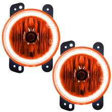Cargar imagen en el visor de la galería, Oracle Lighting 10-15 Jeep Wrangler JK Pre-Assembled LED Halo Fog Lights -Amber SEE WARRANTY