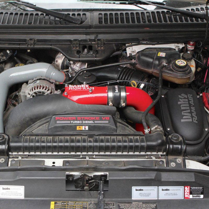 Banks Power 05-07 Ford 6.0L Stock-Intercooler Sistema de admisión de aire de alta RAM