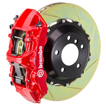 Cargar imagen en el visor de la galería, Brembo 08-09 H2 Trasero GT BBK 4 pistones fundidos 2 piezas 380x32 2 piezas rotor ranurado tipo 1-rojo