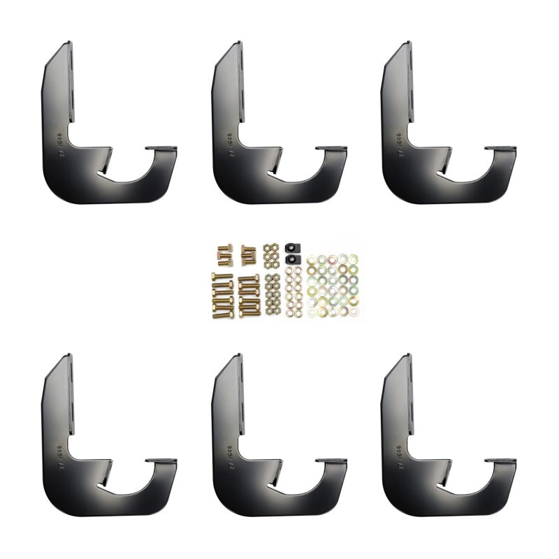 Westin 2005-2015 Nissan Frontier Crew/King/Ext Cab Kit de montaje para estribo, color negro