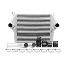 Mishimoto 03-07 Dodge 5.9L Cummins Intercooler Kit con tuberías (Plata)