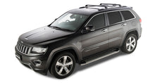 Cargar imagen en el visor de la galería, Rhino-Rack 11-21 Grand Cherokee WK2 4 Door SUV w/Metal Roof Rails Vortex RVP 2 Bar Roof Rack - Black