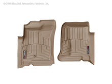 Load image into Gallery viewer, WeatherTech 05+ Dodge Dakota Club Cab Front FloorLiner - Tan