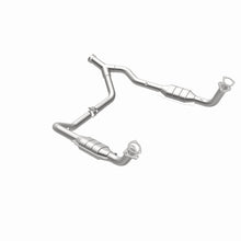 Cargar imagen en el visor de la galería, MagnaFlow Conv DF 95-99 Range Rover 4.0/4.6L GEMS Y-Pipe Assembly *NOT FOR SALE IN CALIFORNIA*