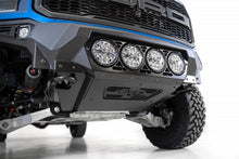 Cargar imagen en el visor de la galería, Addictive Desert Designs 17-20 Ford F-150 Raptor Bomber Front Bumper w/ 4 Rigid 360 6in Round Mounts