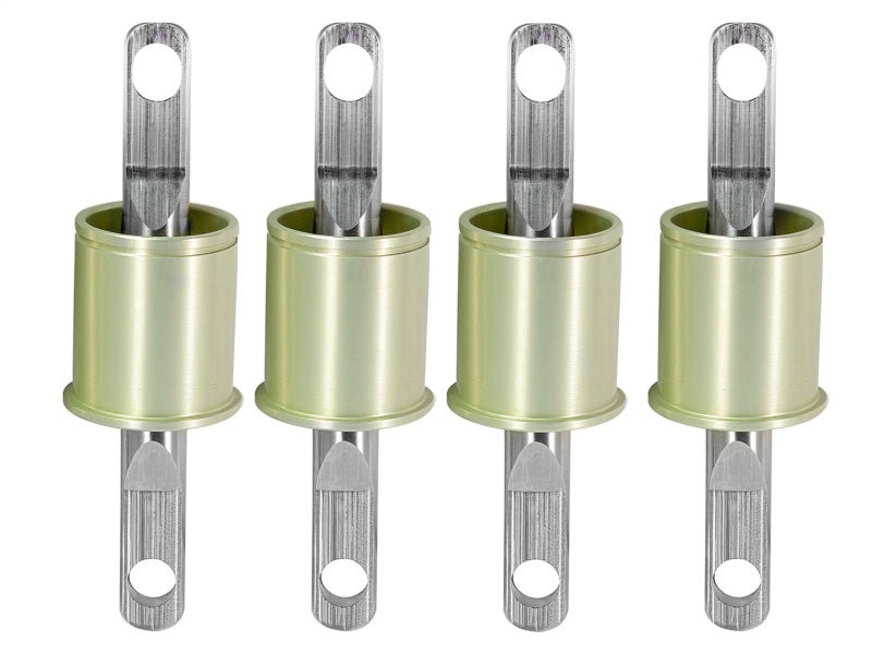 aFe Control PFADT Juego de cojinetes de brazo de control esféricos sólidos con estructura de acero; Chevy Corbeta C5/C6 97-13