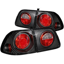 Cargar imagen en el visor de la galería, ANZO 1999-2000 Honda Civic luces traseras negras