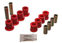Cargar imagen en el visor de la galería, Energy Suspension 87-95 Nissan Pathfinder 2WD/4WD Red Front Control Arm Bushing Set
