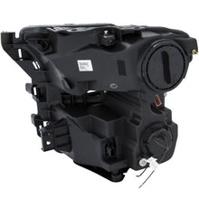 Cargar imagen en el visor de la galería, ANZO 2015-2017 Ford F-150 Faros delanteros proyectores con estilo de tablón cromados con ámbar