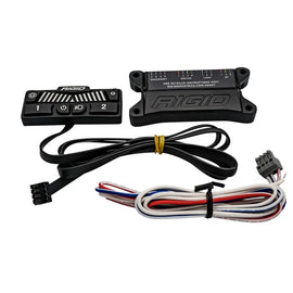 Kit de controlador de panel de interruptor de tablero de barra de luz Adapt de Rigid Industries